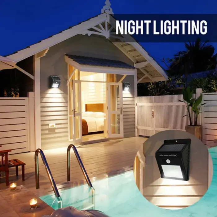 Premium Quality Waterproof LED Solar Motion Sensor