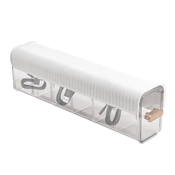 Wall-Mounted Self Adhesive 6 Slot Undergarments & Socks Organizer Box