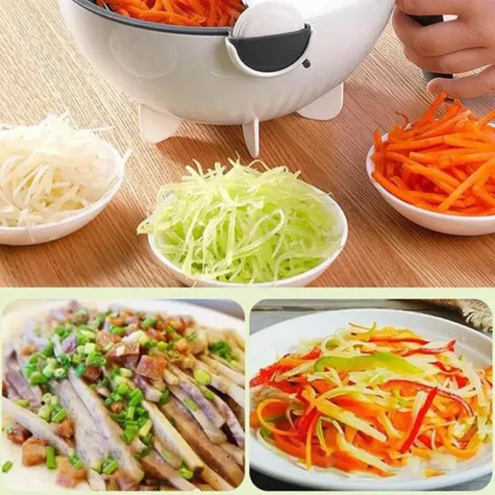 9 in 1 Rotating Vegetable Cutter Set