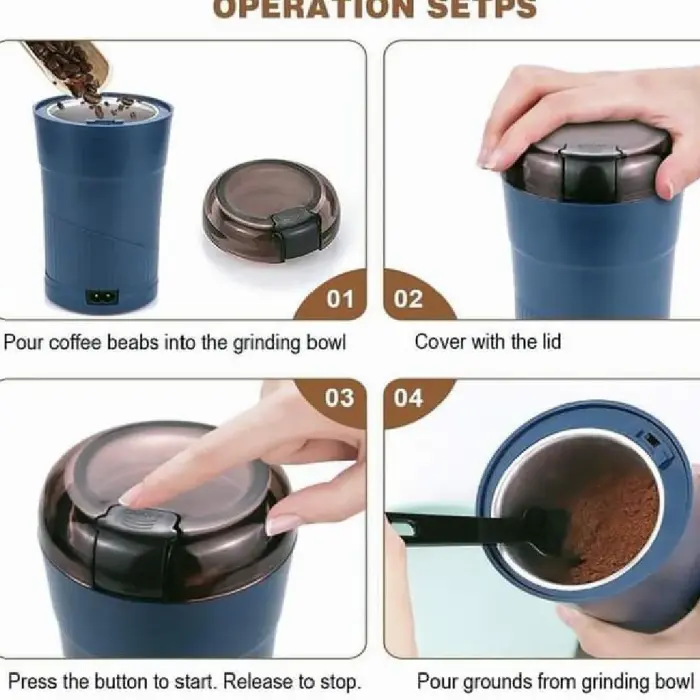 Portable Mini Multi-Function Electric Grinder Maker
